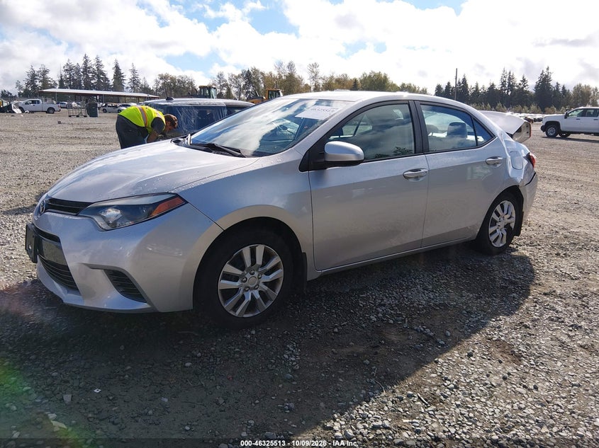 Vin: 5yfburhe0gp497200, lot: 46825766, toyota corolla le 20162
