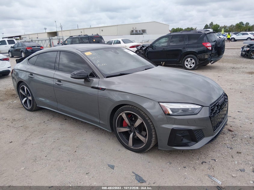 Vin: waueacf55pa015053, lot: 46825806, audi a5 sportback prestige 45 tfsi s line quattro s tronic 2023 img_1