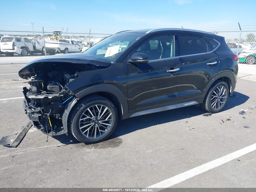 2021 Hyundai Tucson Limited, Front End, IAAI, VIN KM8J3CAL0MU338837 — photo 2