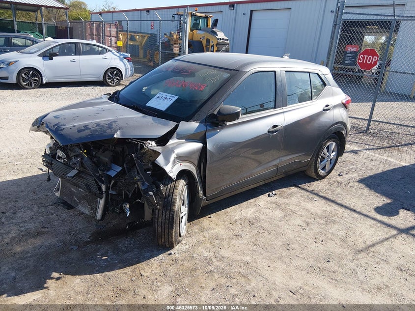 Vin: 3n1cp5bv3ml544440, lot: 46825826, nissan kicks s xtronic cvt 20212