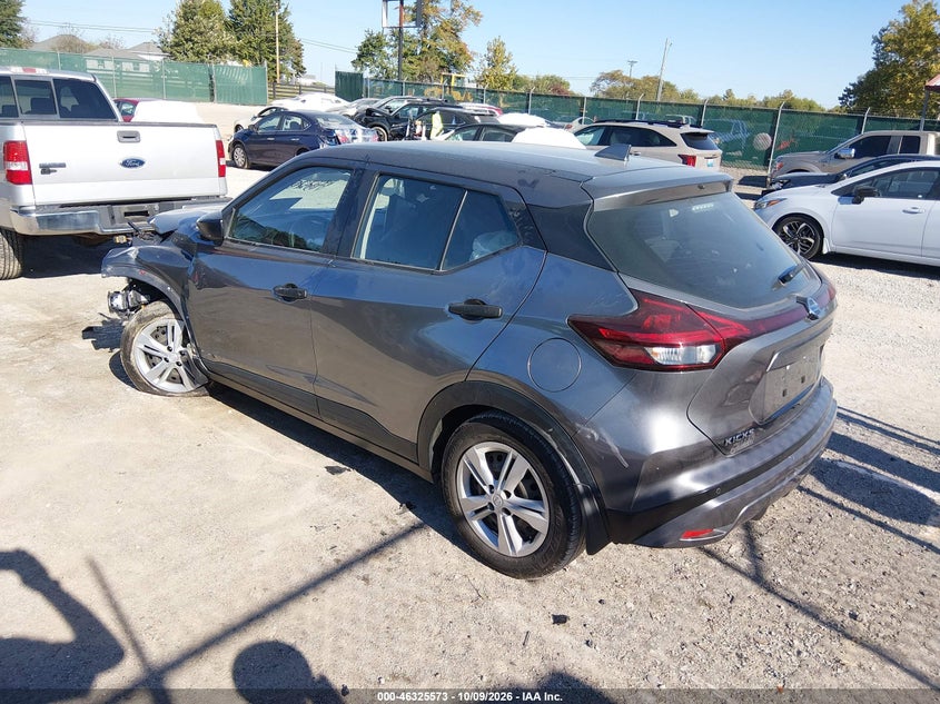 Vin: 3n1cp5bv3ml544440, lot: 46825826, nissan kicks s xtronic cvt 20213