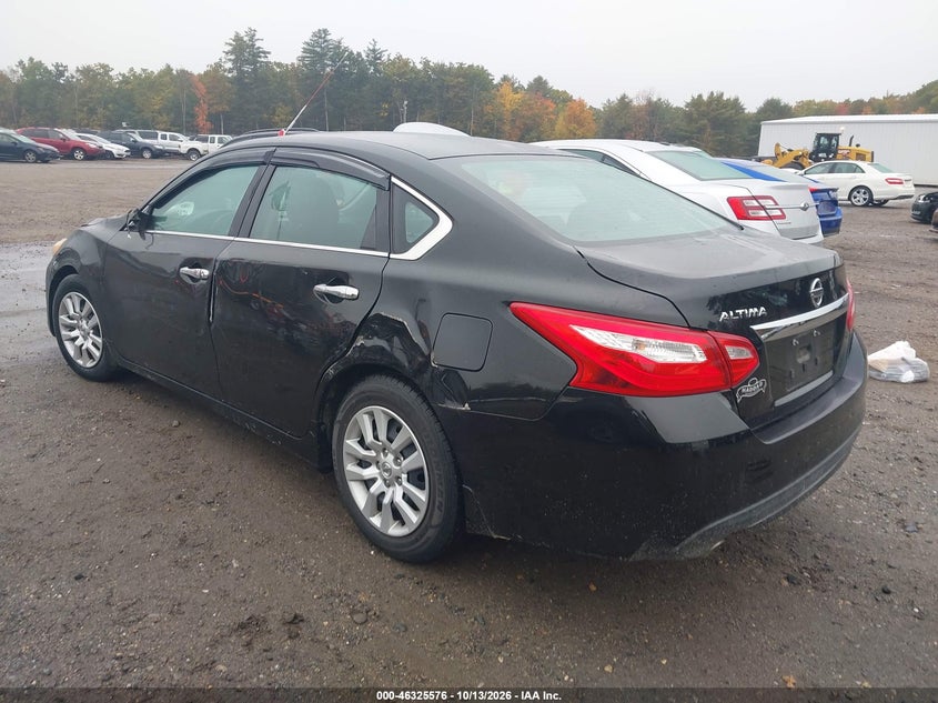Vin: 1n4al3apxgc262485, lot: 46825829, nissan altima 2.5 s 20163