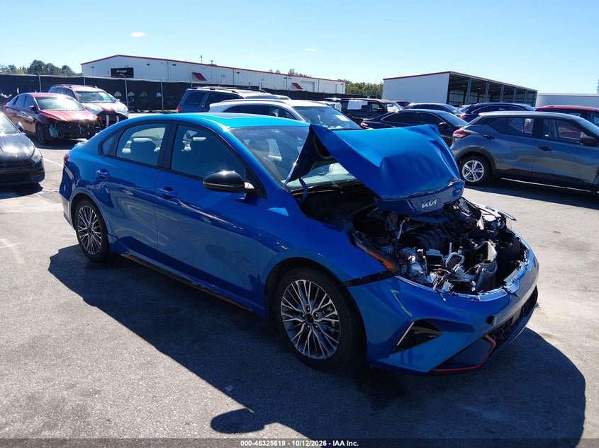 Vin: 3kpf54ad6ne423457, lot: 46825872, kia forte gt-line 20221