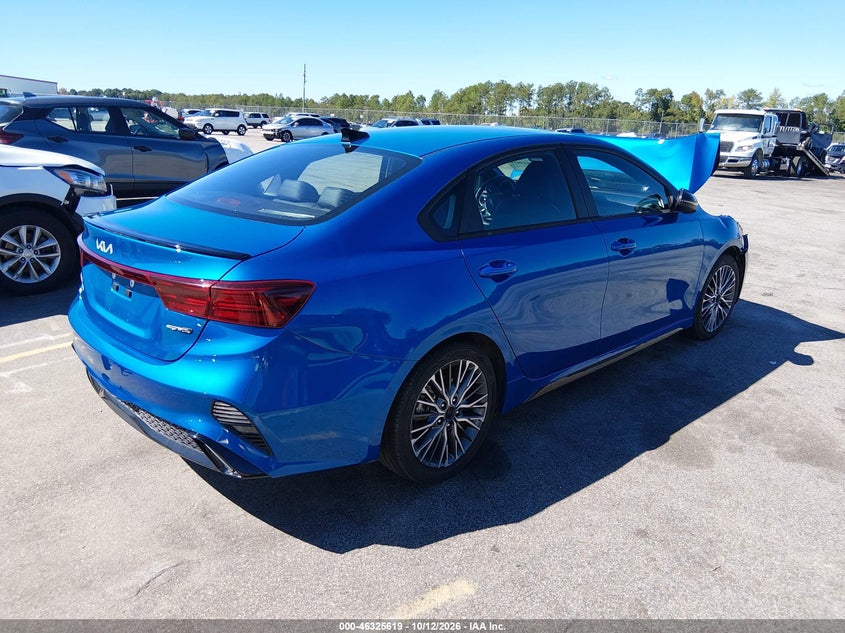 Vin: 3kpf54ad6ne423457, lot: 46825872, kia forte gt-line 20224