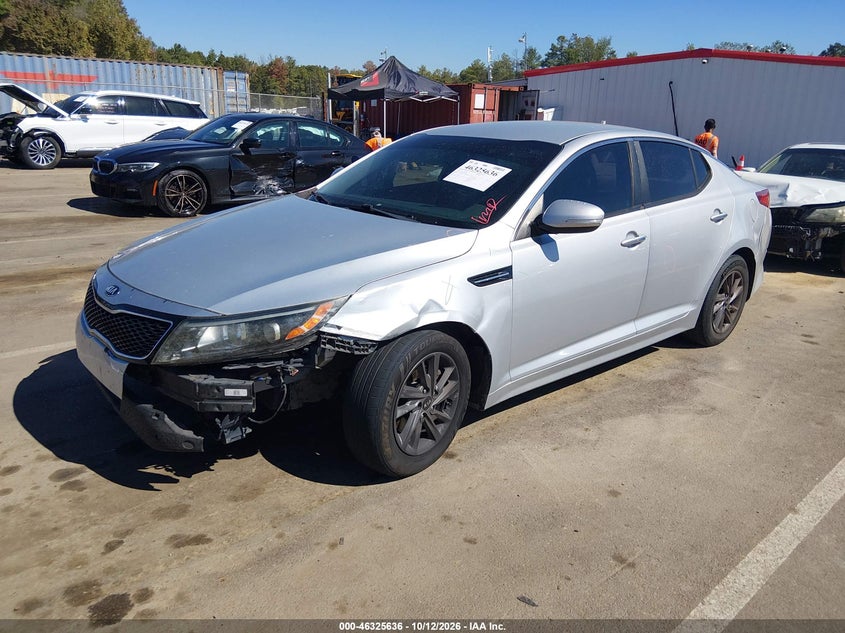 Vin: 5xxgm4a70eg306174, lot: 46825889, kia optima lx 20142