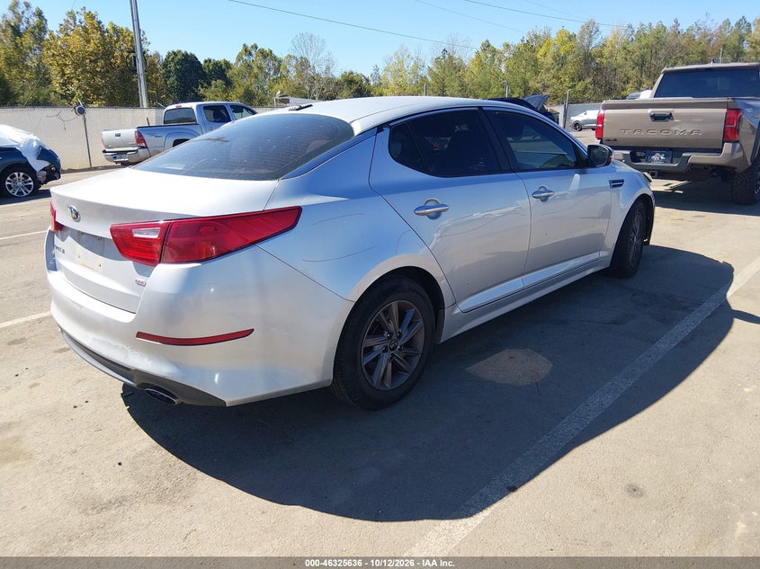 Vin: 5xxgm4a70eg306174, lot: 46825889, kia optima lx 20144