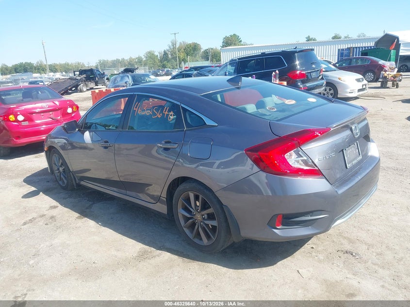 Vin: 19xfc1f39le022843, lot: 46825893, honda civic ex 20203