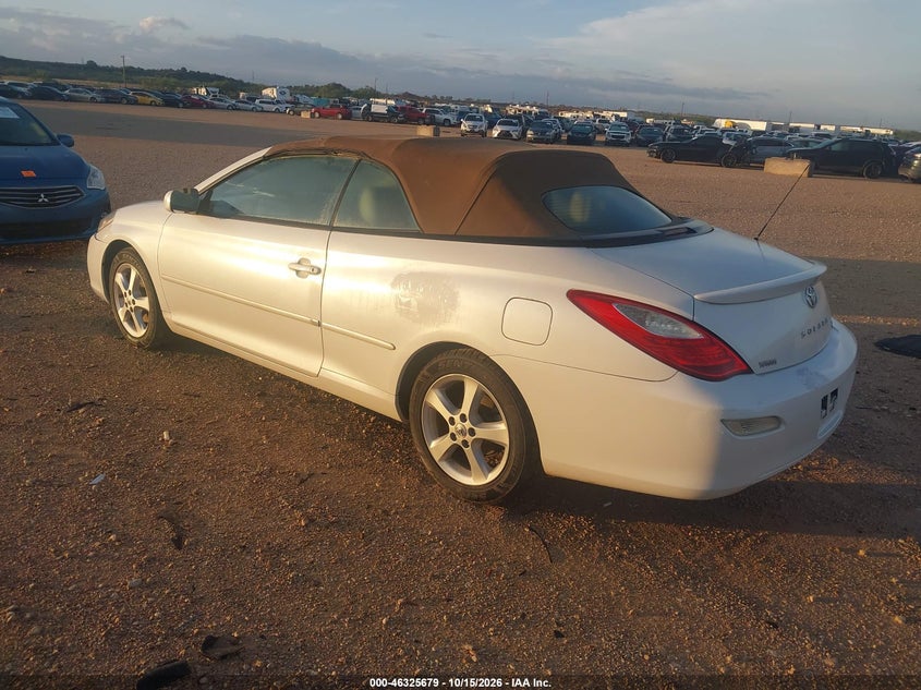 TOYOTA CAMRY SOLARA 2008 VIN 4T1FA38P58U160269
