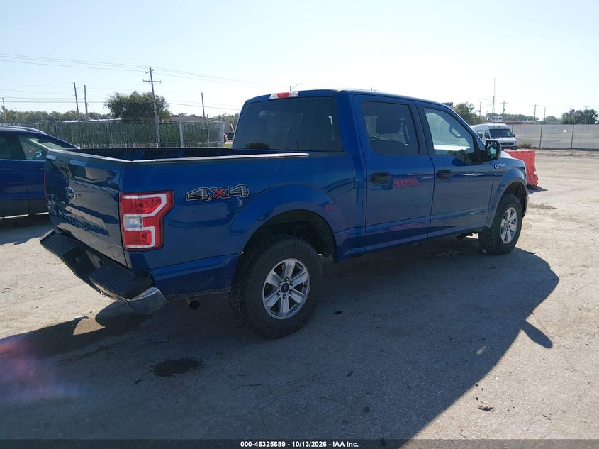 Vin: 1ftew1eb2jfb88281, lot: 46825942, ford f-150 xlt 20184