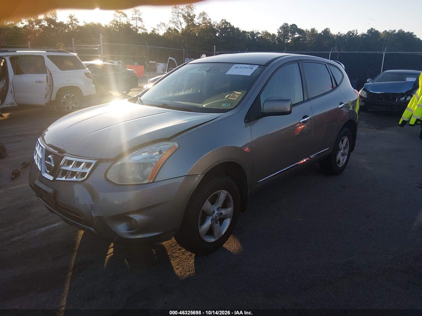 2013 Nissan Rogue S, Удар спереди, IAAI, VIN JN8AS5MV5DW116528 — фото 2