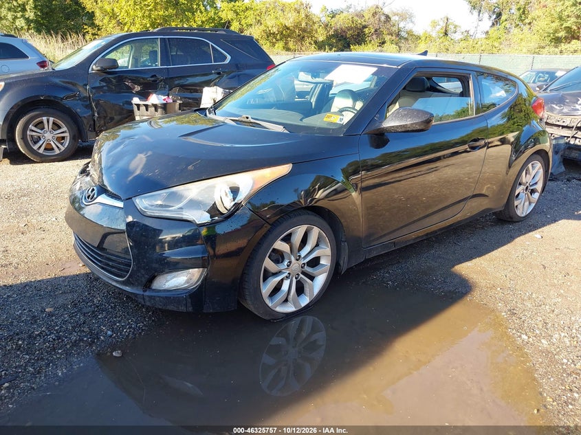 2013 HYUNDAI VELOSTER BASE W/GRAY · Фото 2