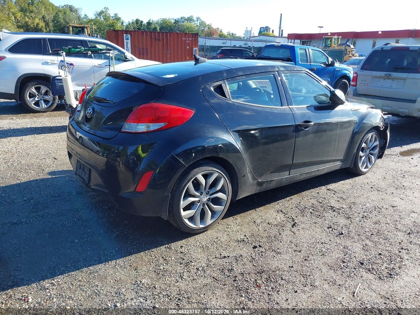 2013 HYUNDAI VELOSTER BASE W/GRAY · Фото 4
