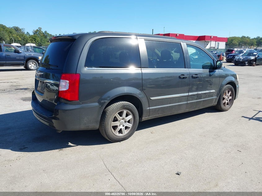 Vin: 2c4rc1bg8cr159373, lot: 46826039, chrysler town & country touring 20124