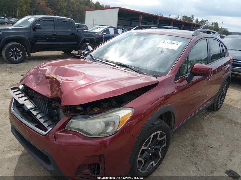 Vin: jf2gpabc2g8333353, lot: 46826059, subaru crosstrek 2.0i premium 20162