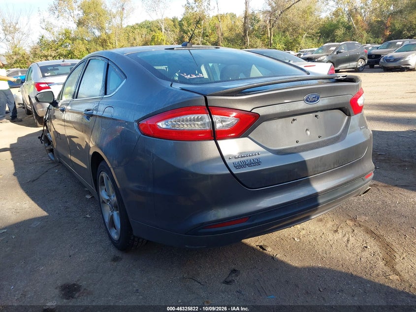 Vin: 3fa6p0h71er148758, lot: 46826075, ford fusion se 20143