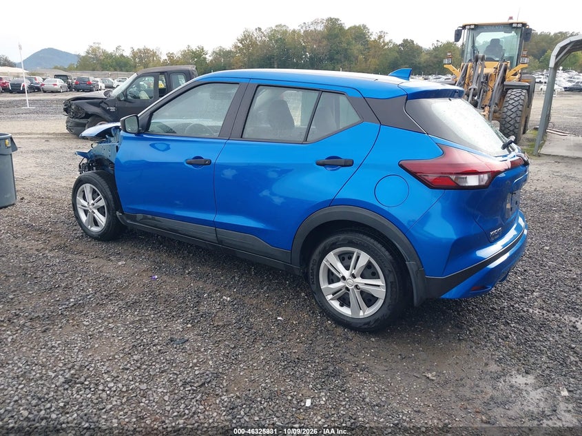 Vin: 3n1cp5bv6rl552880, lot: 46826084, nissan kicks s xtronic cvt 20243