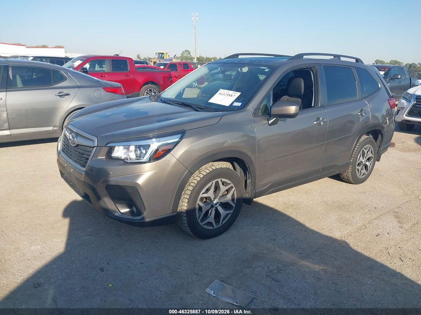 Vin: jf2skajc5lh445469, lot: 46826140, subaru forester premium 20202