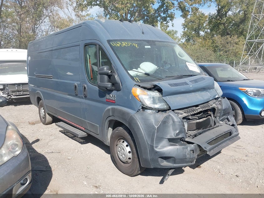 Vin: 3c6urvjg5le140001, lot: 46826171, ram promaster 3500 cargo van high roof 159 wb ext 2020 img_1