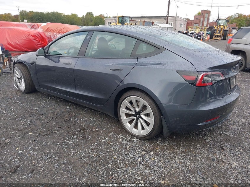 Vin: 5yj3e1eb4mf906755, lot: 46826209, tesla model 3 long range dual motor all-wheel drive 20213