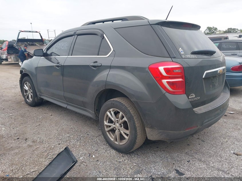 Vin: 2gnalcekxh1576452, lot: 46826213, chevrolet equinox lt 20173
