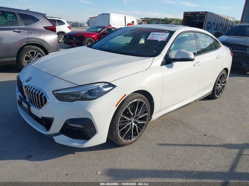 Vin: wba53ak05n7j82628, lot: 46826216, bmw 228 gran coupe i sdrive 20222