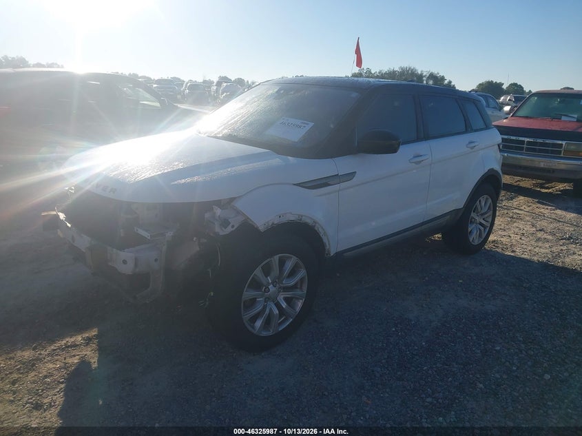Vin: salvp2rxxjh302677, lot: 46826240, land rover range rover evoque se/se premium 20182