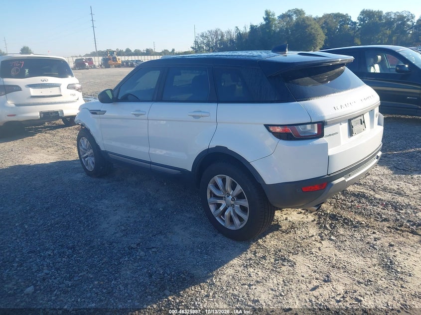 Vin: salvp2rxxjh302677, lot: 46826240, land rover range rover evoque se/se premium 20183