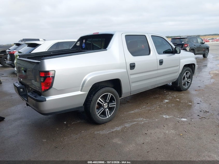 Vin: 5fpyk1f75cb451042, lot: 46826248, honda ridgeline sport 20124