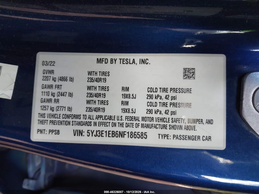 TESLA MODEL 3 - zdjęcie 9