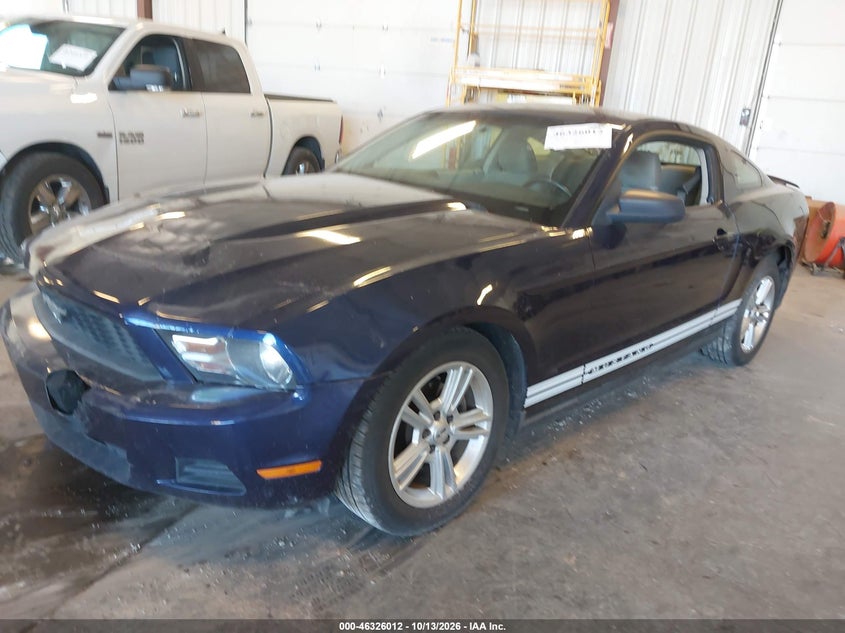 Vin: 1zvbp8an0a5128107, lot: 46826265, ford mustang v6/v6 premium 20102