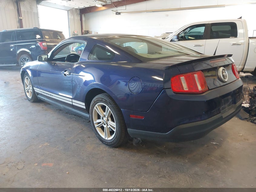 Vin: 1zvbp8an0a5128107, lot: 46826265, ford mustang v6/v6 premium 20103