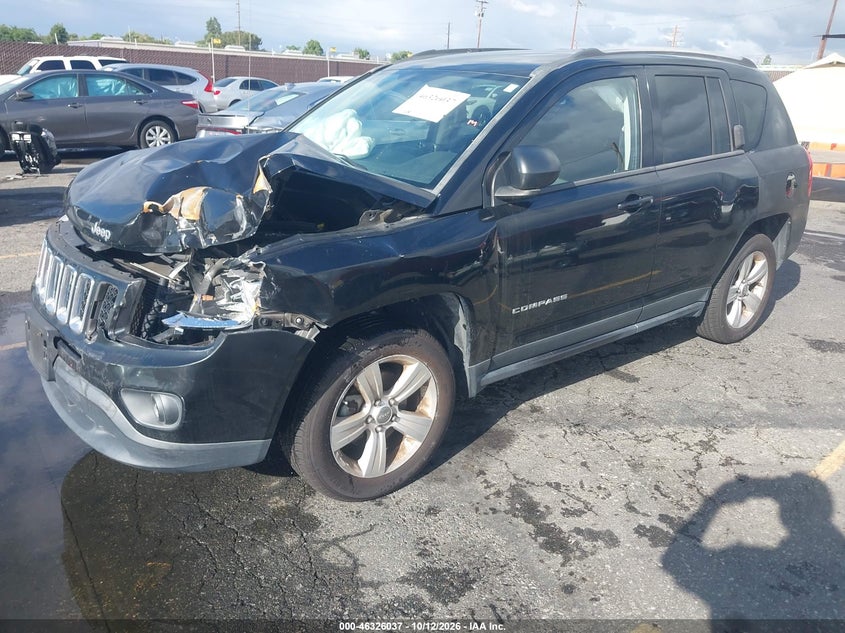 Vin: 1c4njcbaxcd605442, lot: 46826290, jeep compass sport 20122