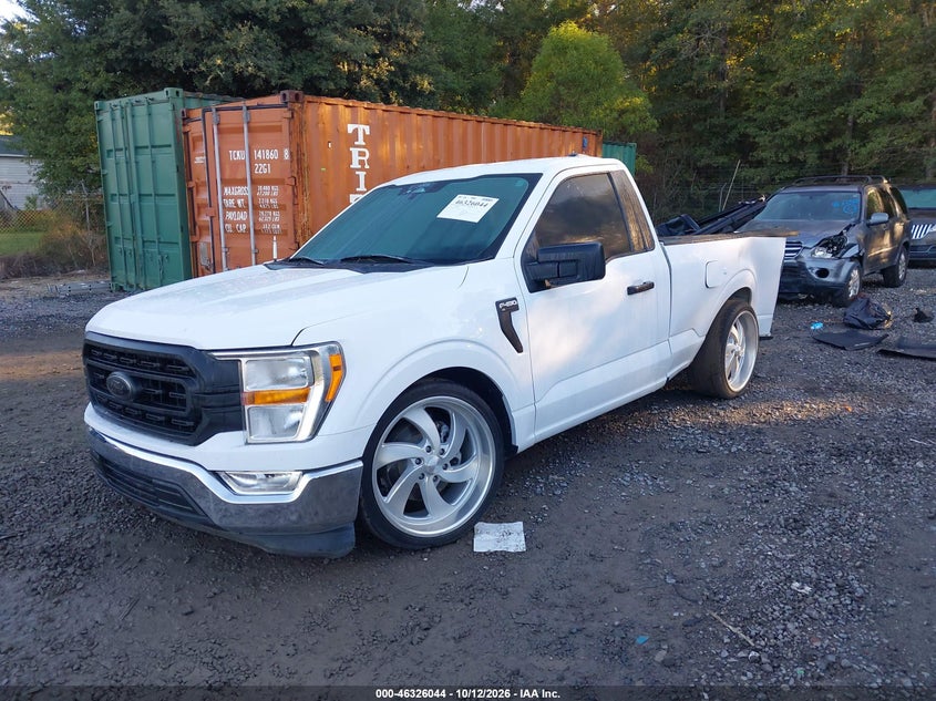 Vin: 1ftmf1cb2nkd96477, lot: 46826298, ford f-150 xl 20222