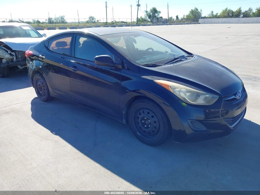 Vin: kmhdh4aexdu646412, lot: 46826303, hyundai elantra gls/limited 20131