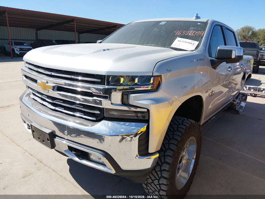 Vin: 1gcuygel9kz136583, lot: 46826337, chevrolet silverado 1500 ltz 20192