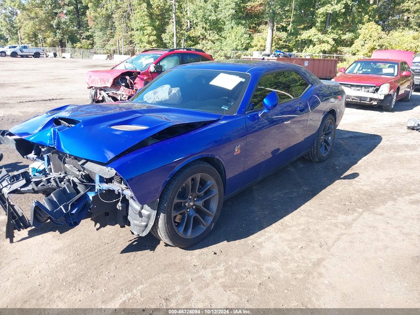 Vin: 2c3cdzfj3lh177975, lot: 46826347, dodge challenger r/t scat pack 20202