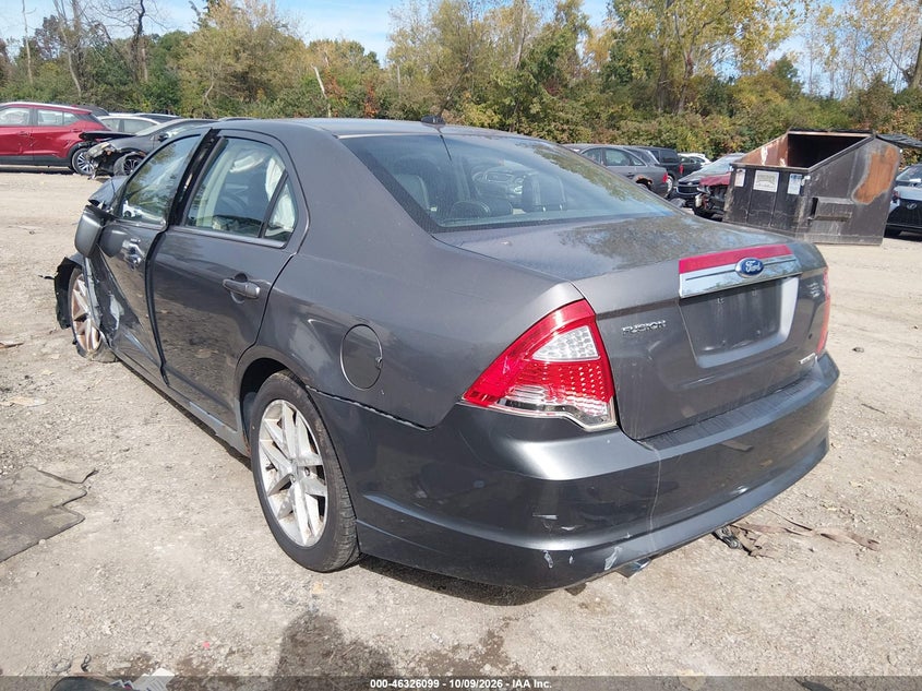 Vin: 3fahp0cg8cr319633, lot: 46826352, ford fusion sel 20123