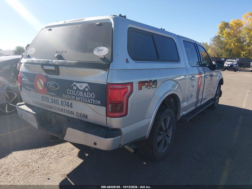 Vin: 1ftew1eg4gkf68833, lot: 46826358, ford f-150 xlt 20164