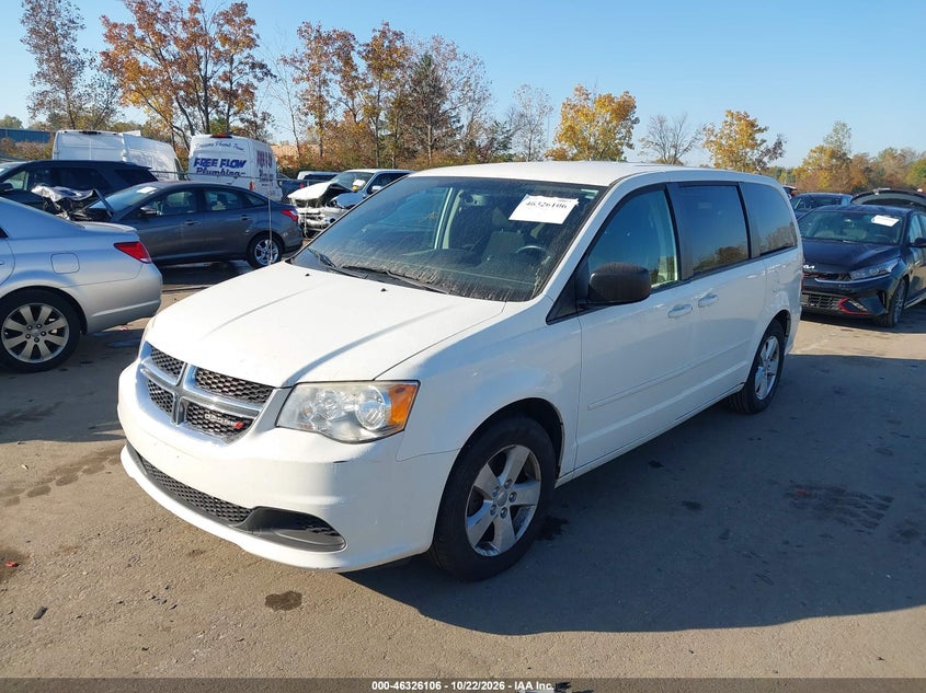 Vin: 2c4rdgbg7dr549415, lot: 46826359, dodge grand caravan se 20132