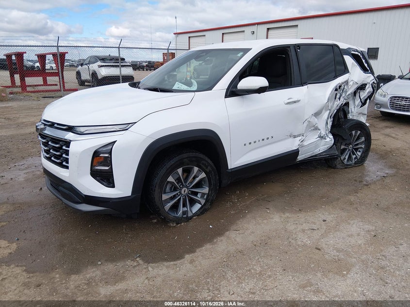 Vin: 3gnaxheg2sl111053, lot: 46826367, chevrolet equinox fwd lt 20252