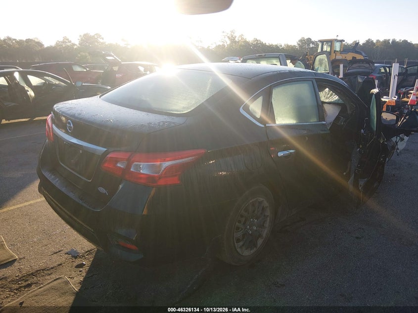Vin: 3n1ab7apxhy408710, lot: 46826387, nissan sentra s 20174