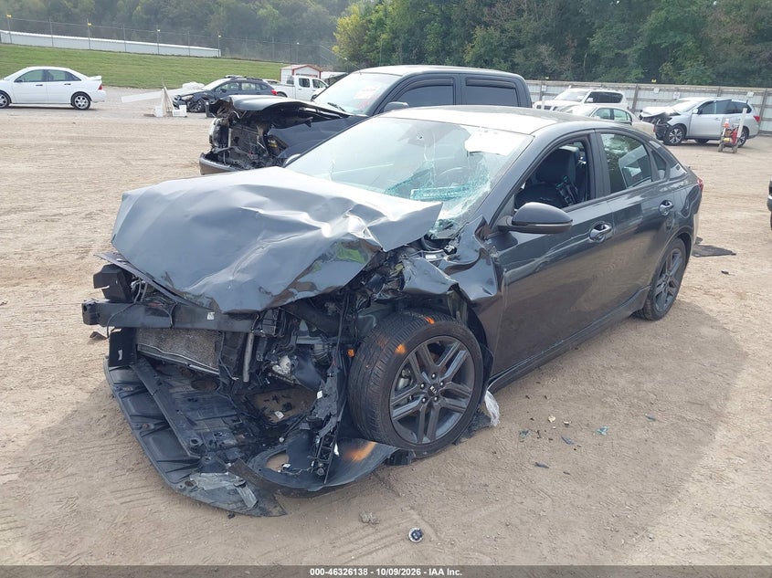 Vin: 3kpf34ad0me270515, lot: 46826391, kia forte gt-line 20212