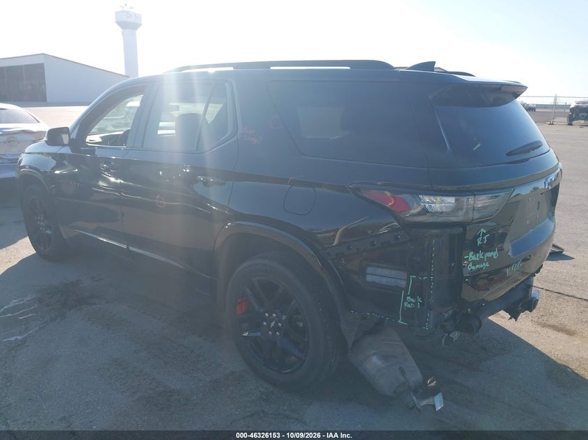Vin: 1gnevkkw3lj181640, lot: 46826406, chevrolet traverse awd premier 20203