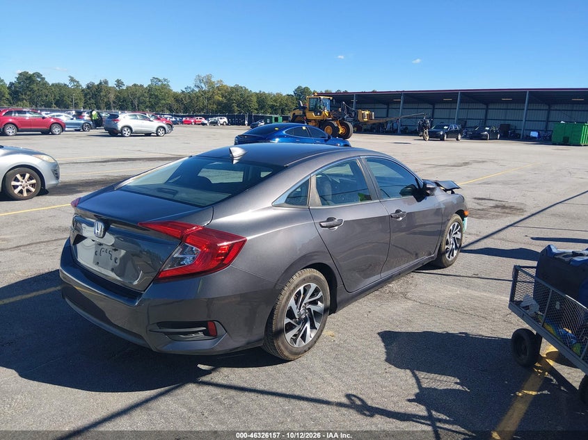 Vin: 19xfc2f71he004045, lot: 46826410, honda civic ex 20174