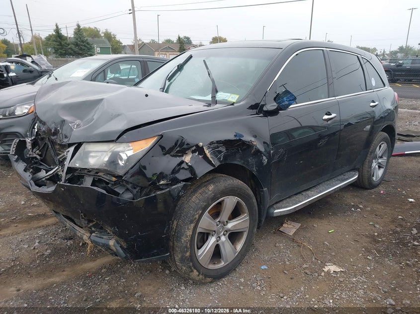 Vin: 2hnyd2h46ah519765, lot: 46826433, acura mdx technology 20102