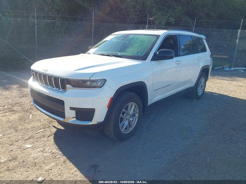 Vin: 1c4rjkag9r8580858, lot: 46826435, jeep grand cherokee l laredo x 4x4 20242
