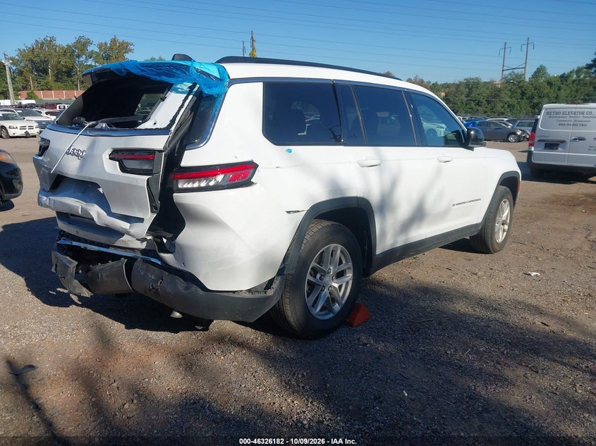 Vin: 1c4rjkag9r8580858, lot: 46826435, jeep grand cherokee l laredo x 4x4 20244