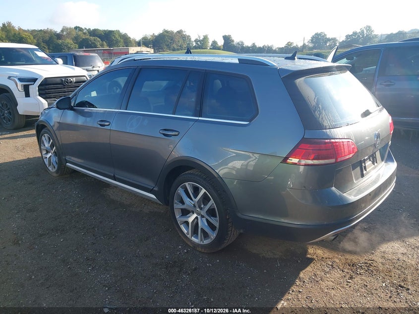 Vin: 3vwh17au6jm755241, lot: 46826440, volkswagen golf alltrack tsi s/tsi se/tsi sel 20183
