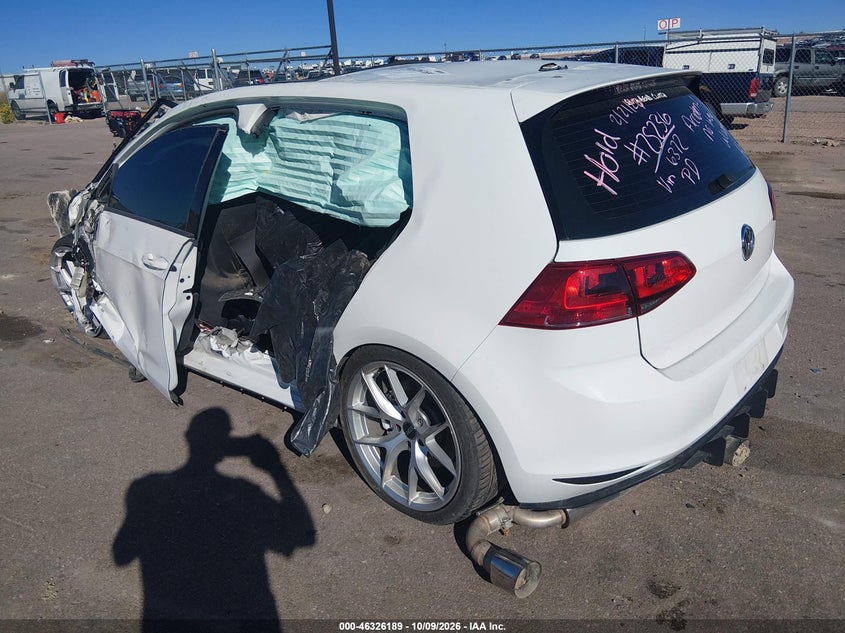 Vin: 3vw547au8hm026372, lot: 46826442, volkswagen golf gti autobahn 4-door/s 4-door/se 4-door/sport 4-door 20173