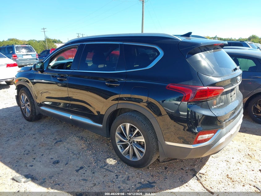 Vin: 5nms33ad3lh179738, lot: 46826449, hyundai santa fe sel 20203